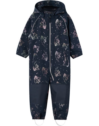 name it Softshell Overall NMFALFA08 Licorne NOOS dark sapphire