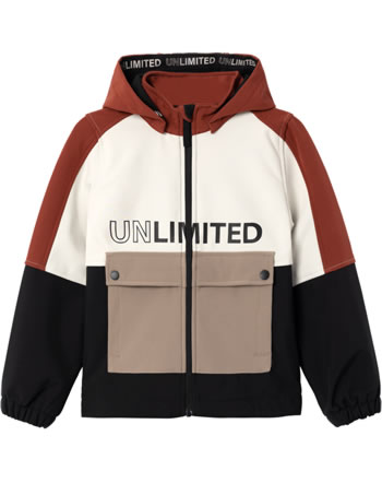 name it Softshelljacke NKMALFA08 UNLIMITED spiced apple