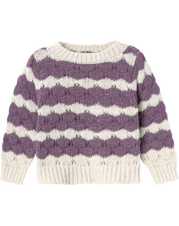 Name it Knitted pullover NMFNEBIB - Arctic Dusk