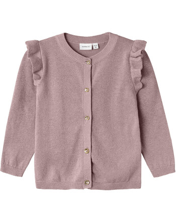 name it Cardigan NMFABINNE - Deauville Mauve