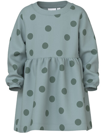 name it Sweat-Kleid Langarm NMFVILUBA - Gray Mist