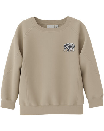 Name it Sweatshirt NMMOBANNO made of organic cotton - Irish Cream