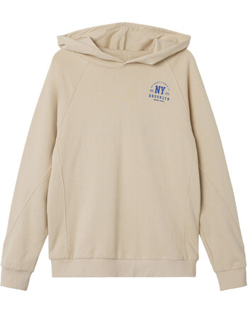 name it Sweatshirt with hood NKMOBANDO - Irish Cream