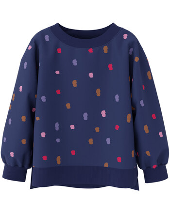 Name it Sweatshirt NMFNIRANA - Beacon Blue