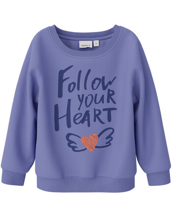 name it Sweatshirt NMFOMIANA - Iris Bloom