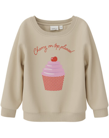 name it Sweatshirt NMFOMIANA - Irish Cream