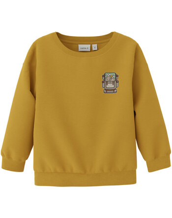 Name it Sweatshirt NMMNARAM made of cotton - Sunflower