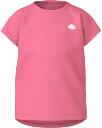 name it T-Shirt Kurzarm NKFVIGEA pink power