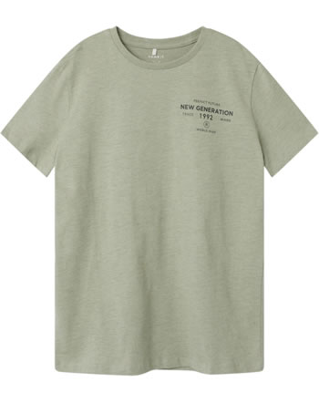 name it T-Shirt short sleeve NKMKENDJO seagrass
