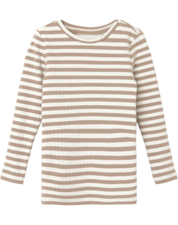 name it T-shirt manche longue NMFSURAJA NOOS mocha meringue