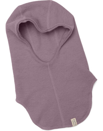 Petit by Basics Balaclava/Schlupfmütze aus Merinowolle - Lavender