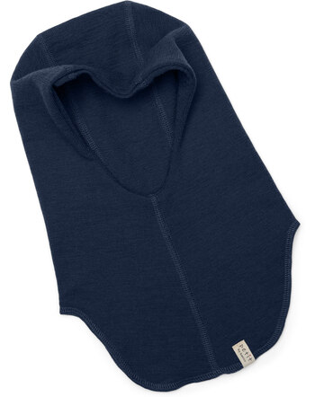 Petit by Basics Balaclava/Schlupfmütze aus Merinowolle - Navy Blue