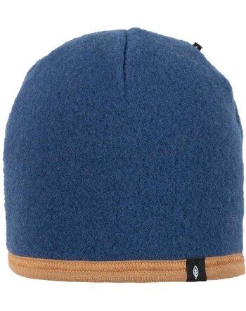 Pure Pure by Bauer Hat Kids Beanie wool fleece GOTS - Dark-Denim