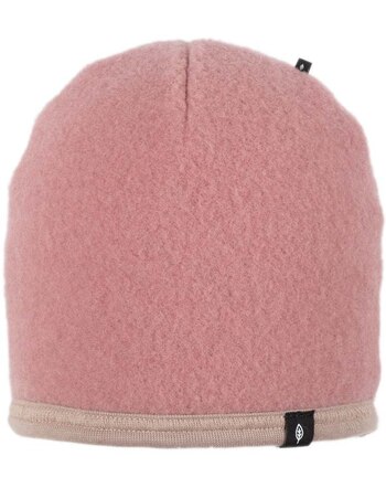 Pure Pure by Bauer Hat Kids Beanie wool fleece GOTS - Shadow-Rose