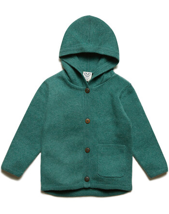 Puri Organic hoody - forest green 