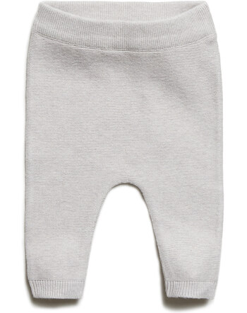 Puri Organic pant knit - beigemelange