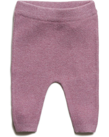 Puri Organic pant knit - pflaume