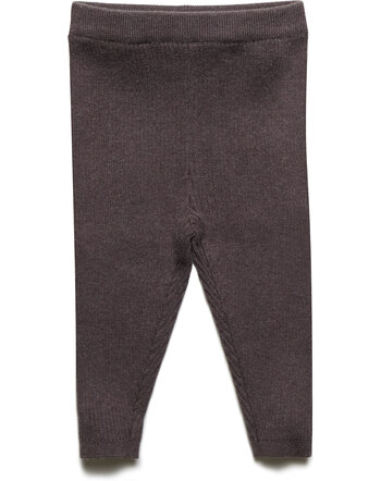 Puri Organic pant knit - chocolate