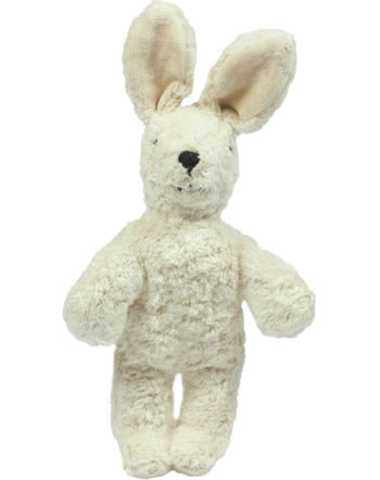 Senger Naturwelt Schlenker-, Tierpuppe Baby Hase weiß, 20 cm