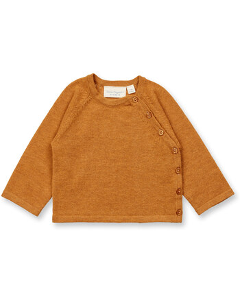 Sense Organics  Baby Knitted Wrap Jacket P. PICASSO - Camel