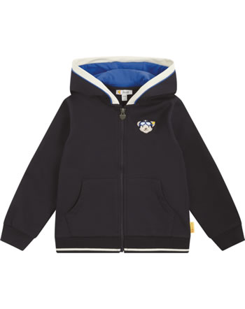 Steiff Kapuzen-Sweatjacke RACER Mini Boys steiff navy