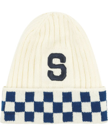 Steiff Bonnet tricoté RACER Mini Boys eggnog