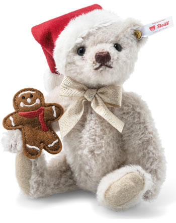 Steiff Teddybär Weihnachtsmann 18 cm beige 005961