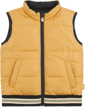 Steiff Reversible vest COLLEGE Mini Boys spruce yellow
