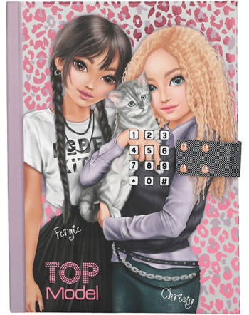 TOPModel Journal à code secret avec son REBEL KITTY