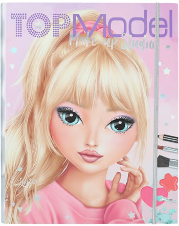 Top Model - Album à Colorier Make-Up - Papeterie - Librairie Cosmopolite