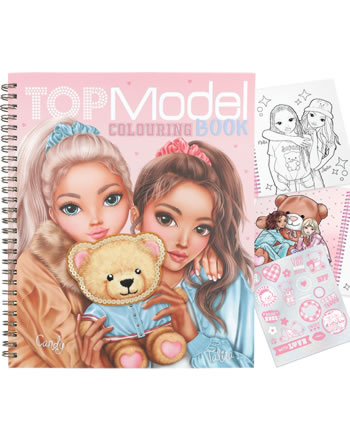 TOPModel coloring book TEAM TEDDY