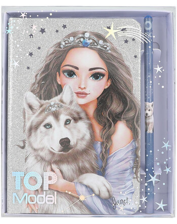 TOPModel notebook & pencil WOLF