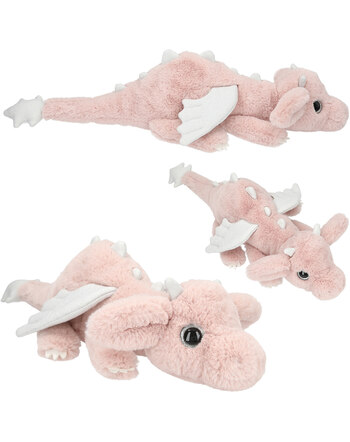 TOPModel Plush Dragon pink with silver wings