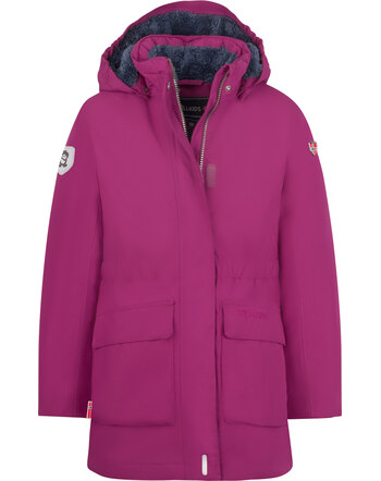 Trollkids Winter coat GIRLS ALESUND COAT - Plum/Navy