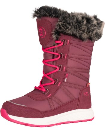 Trollkids Girls Winter Boots HEMSEDAL XT - Plum/Magenta