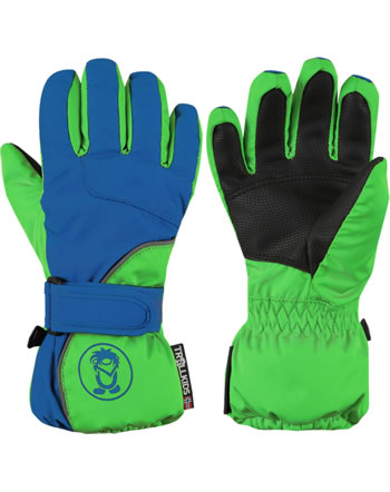 Trollkids Handschuhe Fingerhandschuhe KIDS TROLL GLOVE blue/visper green