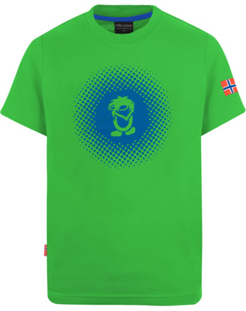 Trollkids Kids T-Shirt short sleeve POINTILLISM T bright green/blue