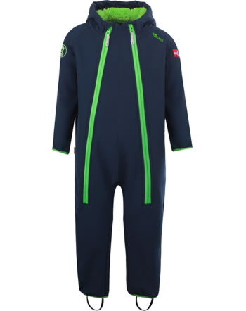 Troolkids Combinaison softshell KIDS NORDKAPP OVERALL navy/green