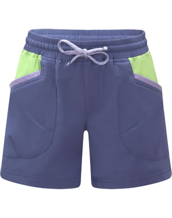 Trollkids Shorts GIRLS SENJA SHORTS violet blue/green/lilac