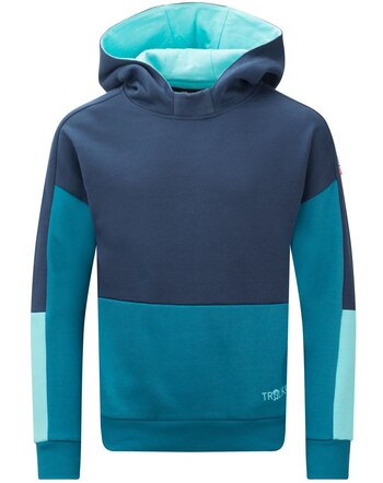 Trollkids Sweatpullover Kapuze KIDS RONDANE SWEATER - mystic blue