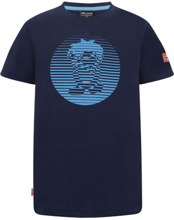 Trollkids T-Shirt Kurzarm KIDS TROLL T PRO navy/light blue
