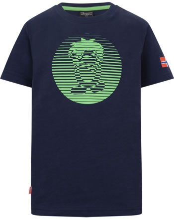 Trollkids T-Shirt Kurzarm KIDS TROLL T PRO navy/viper green