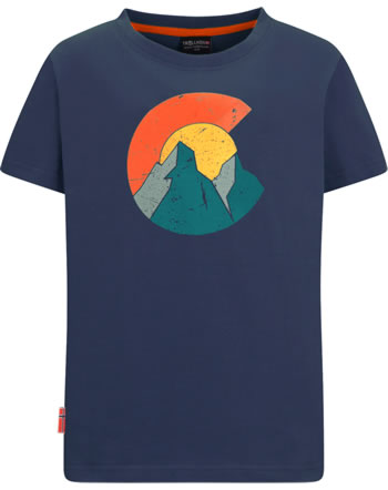 Trollkids T-shirt à manches courtes UV 30+ HALSAFJORD T mystic blue