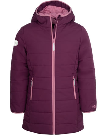 Trollkids Manteau d'hiver GIRLS STAVANGER COAT m. red/a. rose