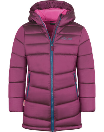 Trollkids Wintermantel Steppmantel GIRLS TRONDHEIM - Bright Berry/Madeira Blue/Light Magenta