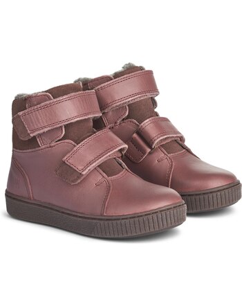 Wheat Children's winter boots lined HUNTER dusty lilac