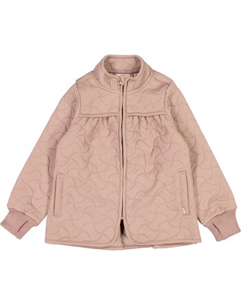 Wheat Girls Puffer Jacket Thermo THILDE powder brown