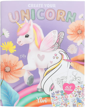 Ylvi Créez votre livre de coloriage licorne