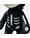 steiff-teddybaer-mr-bones-34-cm-schwarz