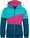 trollkids-kids-sweatjacke-alesund-sweater-dark-turquoise-madeira-blue-bright